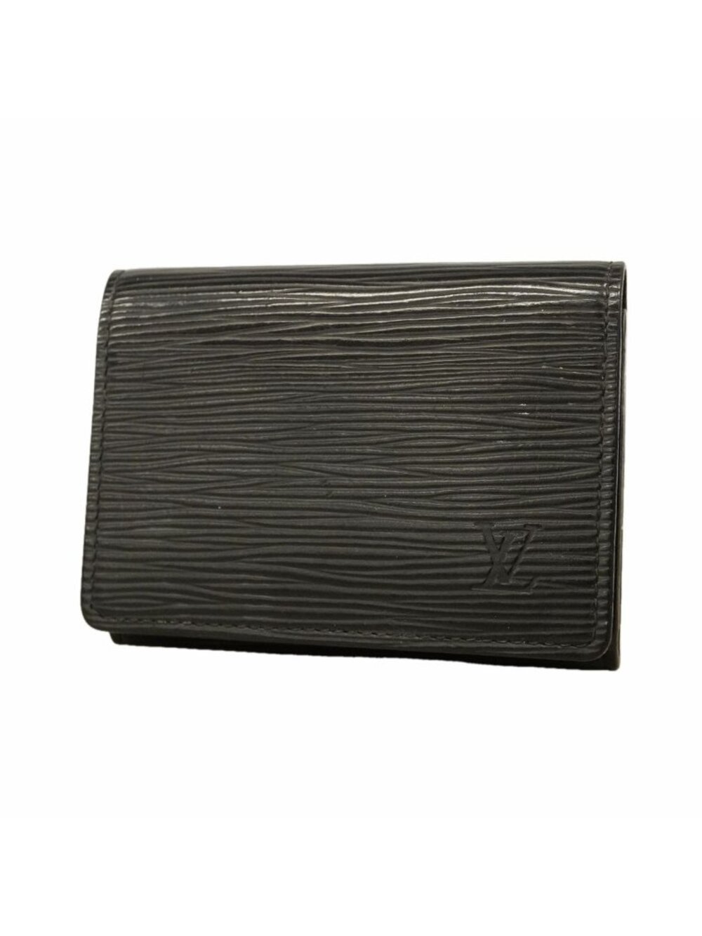 Louis Vuitton Card Case Epi Envelope Business Holder Noir